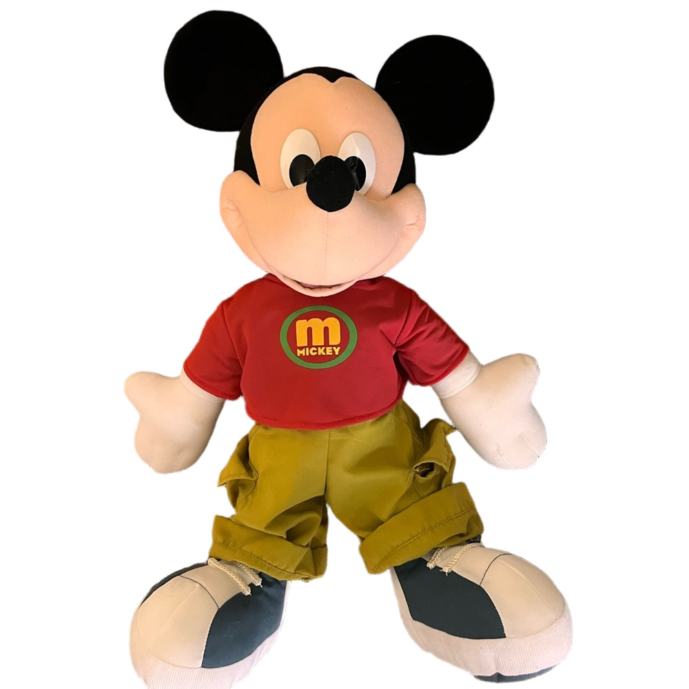 Vintage 2000 Fisher-Price Mickey Mouse 24” Plush Stuffed Animal